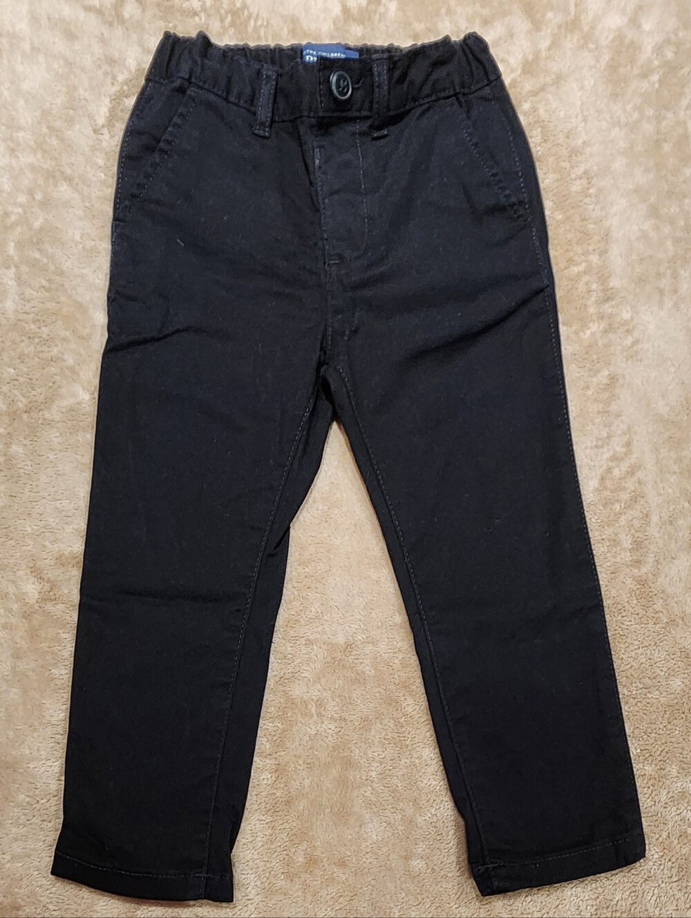 The Children's Place Black Straight-Leg Chinos